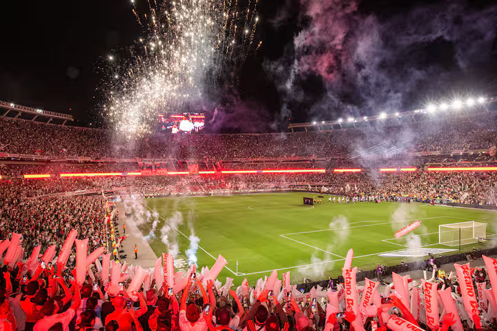River Plate game @ the Monumental