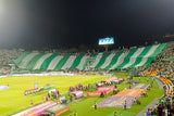 Huge banner flag at Nacional Colombia