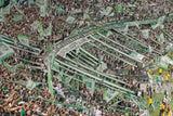 Passionate fans of Nacional in colombia watching football