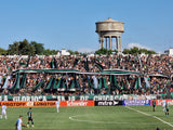 Football fans creating great atmosphere second division argentina