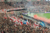 River Plate matchday atmosphere at El Monumental stadium in Buenos Aires