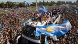 Argentina game at the Monumental - Messi & Co.